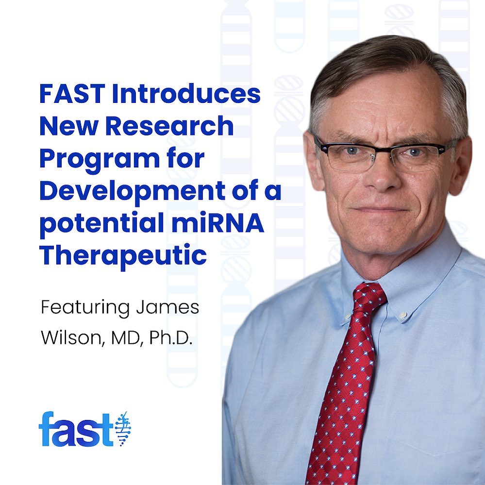 FAST Introduces New Research Program for Development of a potential miRNA Therapeutic