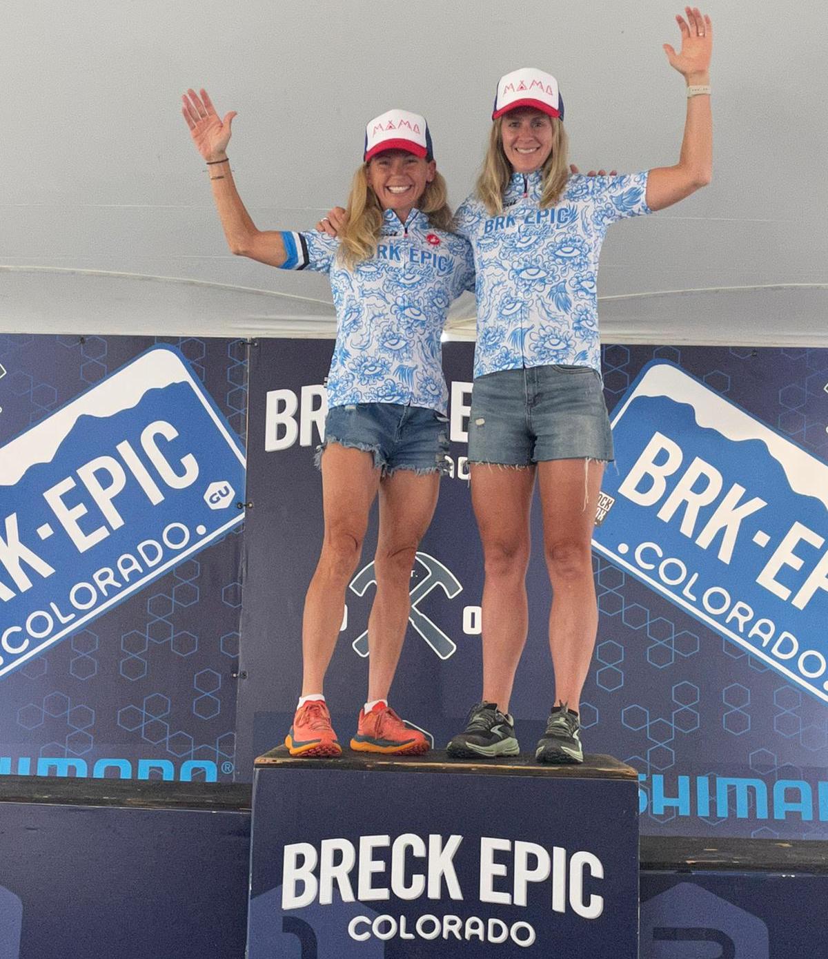 Deanna McCurdy completing the Breck Epic