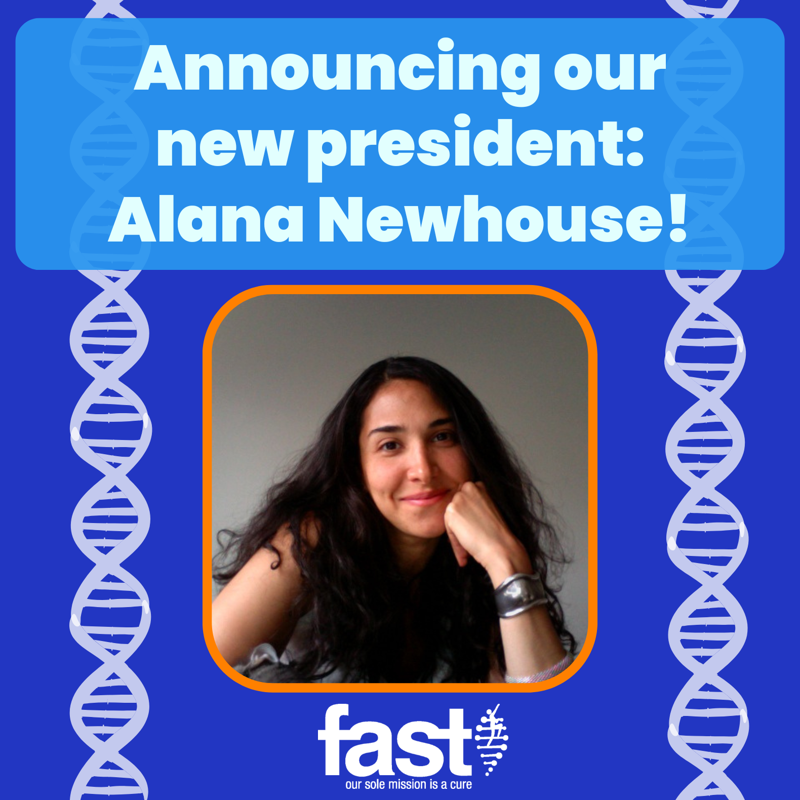 Announcing our new president: Alana Newhouse!