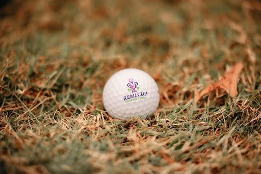A golf ball at the Remi Cup