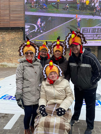 The Milwaukee community at the turkey bowling event