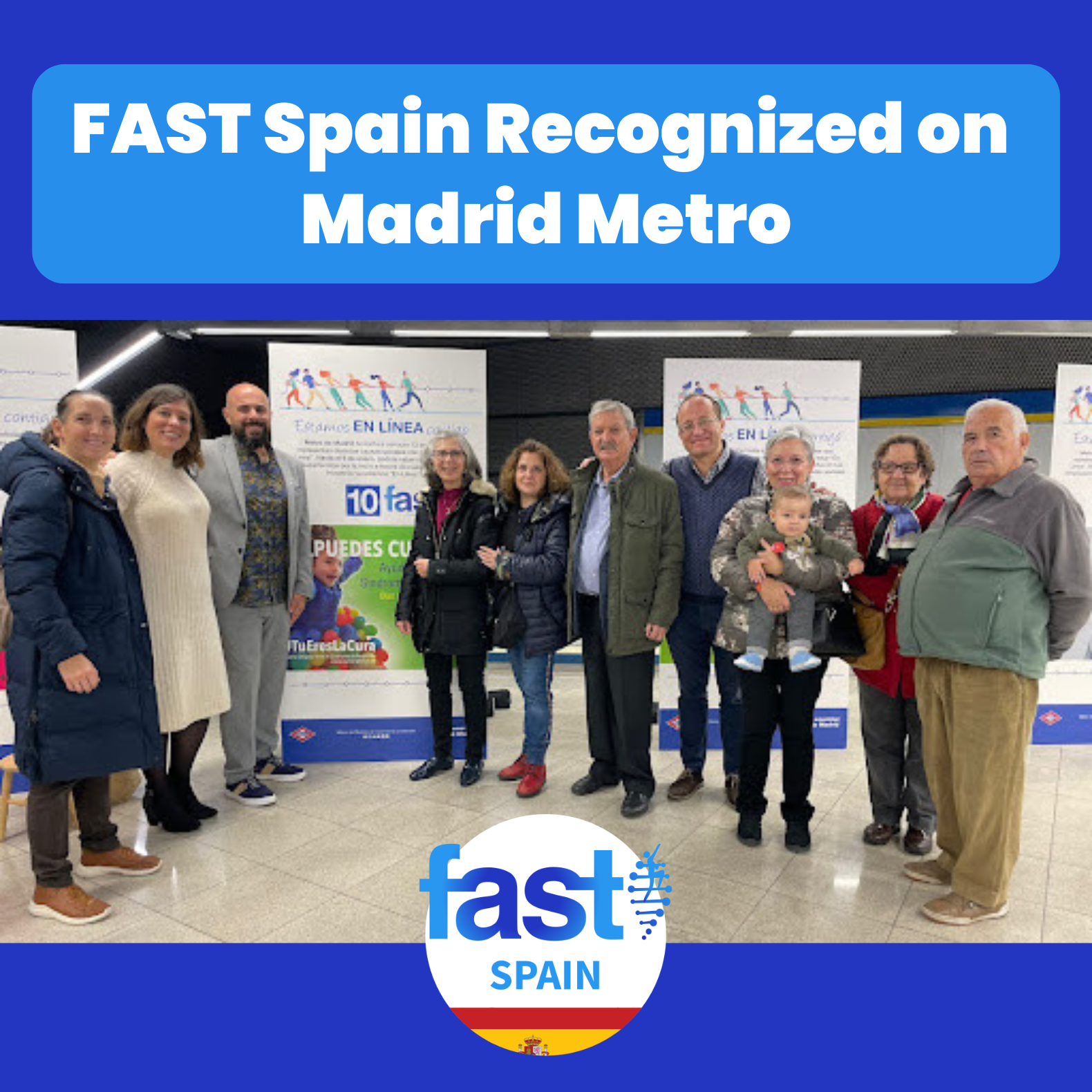 FAST Spain recognized on Madrid Metro